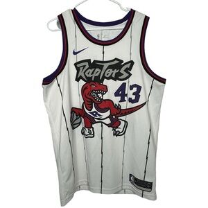 Toronto Raptors Men’s Large #43 Pascal Siakam Jersey Nike Dri-Fit Size L